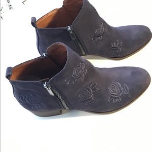Lucky Brand Basel Embroidery Booties